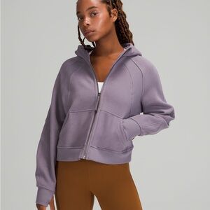 Lavender Zip-Up Hoodie